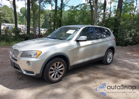 2014 BMW X3 xDrive28I z USA, uszkodzony, nr VIN 5UXWX9C5XE0D31839